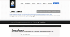 Desktop Screenshot of billing.mnhost.com